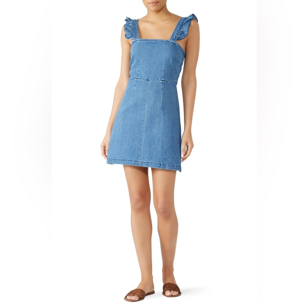 COPY - Show Me Your Mumu Blue Denim Dress